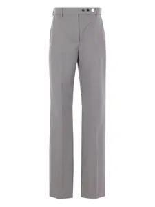 Брюки с пуговицами Sportmax, серый