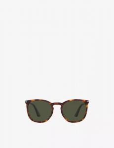 Солнцезащитные очки PO3316 в квадратной оправе Persol, цвет 52 Hvn/Grn