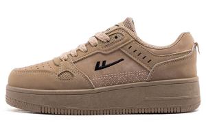 Кроссовки WARRIOR Skateboarding Shoes Unisex Low-top Khaki, хаки