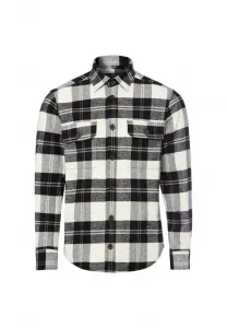 Рубашка Nils Sundström, Weiß Schwarz