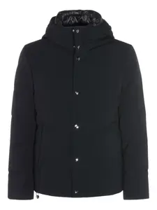 Стеганое пальто с капюшоном Montecore, черный