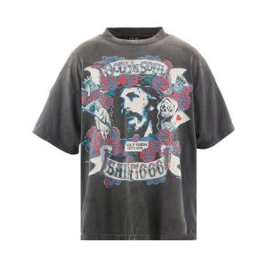 Футболка SAINT Mxxxxxx Body N Soul Tee, Washed Black