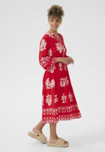 Платье Cream KOREN, Red Pattern/Red