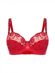 Бюстгальтер на косточках Conturelle, цвет tango red