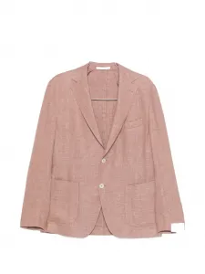 Костюм с однобортным пиджаком Eleventy, красный