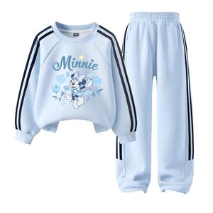 Детская повседневная спортивная одежда Disney, синий