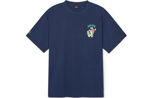 MLB Футболка с рукавом дроп-шиплоутер Unisex Dark Blue
