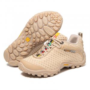 Кроссовки мужские треккинговые Hiking / Trekking Shoes Men Low-Top Mode Full, бежевый