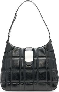 Сумка через плечо Calvin Klein Frankie, Black Quilted Grid