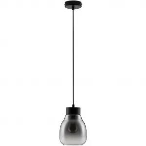 Подвесной светильник BLACU E27 1 шт. Nova Luce, черный