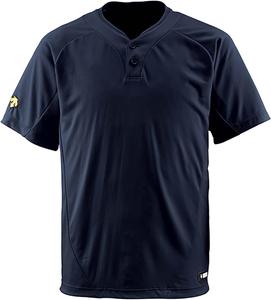 Футболка с коротким рукавом DESCENTE, бейсбольная футболка, бейсбольная рубашка DB201, черный