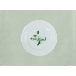 АПЭЛТ Подставка для столовых приборов «Аризона, Uni-Basic», (набор, 2 шт.), имитация льна Apelt, цвет mint