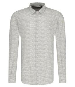 Рубашка мужская Karl Lagerfeld с принтом, белый/черный