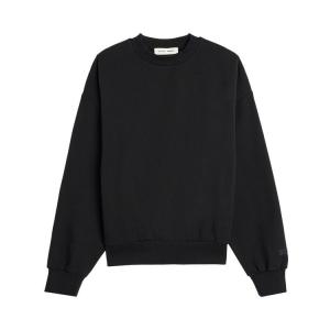 Свитер Fear of God Essentials Classic Fit Fleece Crewneck, Jet Black