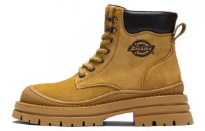 Dickies Женские мартины 13 см кофе с флисовой подкладкой, цвет Coffee/Fleece-Lined