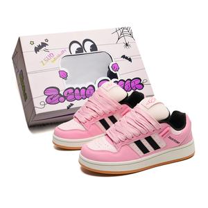 Скользоустойчивые, легкие и дышащие низкие кеды для скейтбординга Unisex Z.SUO, бело-голубые