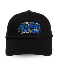 Бейсболка с логотипом Ader Error, черный