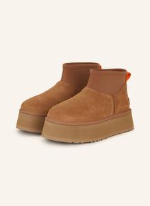 Ботинки UGG Dipper на платформе, коричневый