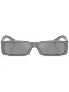 Солнцезащитные очки в прямоугольной оправе Dolce & Gabbana Eyewear, серый