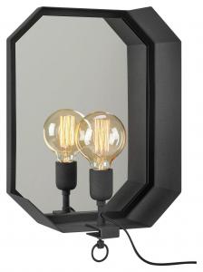 Markslöjd Настенный светильник, цоколь E27, черный металлик, степень защиты IP20