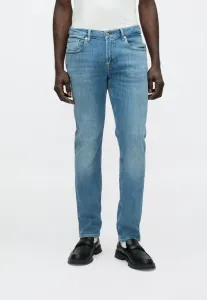 Роскошные винтажные джинсы зауженного кроя 7 For All Mankind, Blue