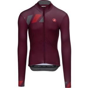 Футболка Castelli Pisa Mid Limited Edition Castelli, Bordeaux/Gunmetal Gray/Rich Red