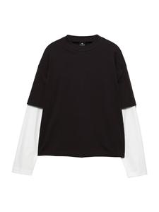 Рубашка Pull&Bear, черный