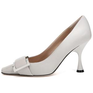 SR Twenty Slim Heel высокие туфли 9 см женские light gray SERGIO ROSSI, светло-серый