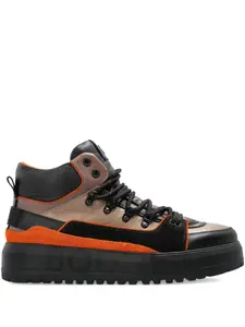 Высокие кеды на платформе с шнуровкой Bogner, черный