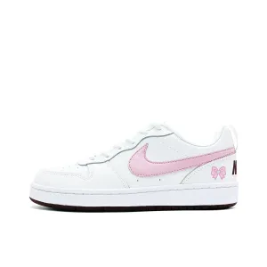 Court Borough Butterfly Bowknot Low top детские скейтборд кроссовки Nike, розовый
