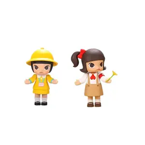 Molly Campus Collection Mystery Boxes Single Mystery Box/Full Box 12 Pcs POP MART