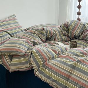 MUJI Комплект постельного белья на кровать 1.5 м, пододеяльник 180x220 см, цвет Nostalgic moments