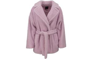 WEEKEND MaxMara Короткое пальто женское розовое