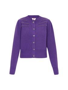 Женский кардиган фиолетового цвета myMo