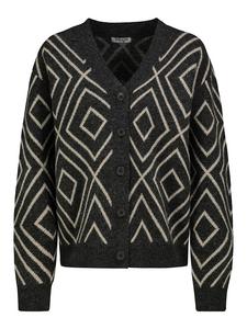 Кардиган черного/белого цвета Sublevel