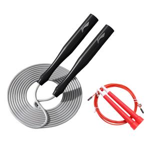 Материал ручек скакалка ABS Материал троса PVC Детская 2,8 м LINING, черный