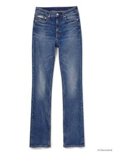 Calvin Klein Jeans Джинсы-клеш в синем цвете