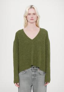 Джемпер CLOSED V NECK, Pistachio Green/Green