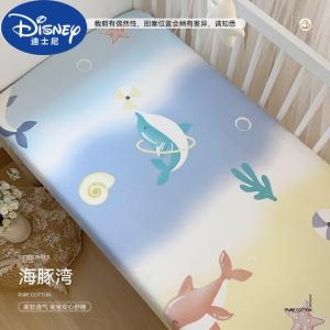 Disney Простыня на резинке 150х60 см, хлопок, цвет Dolphin Bay