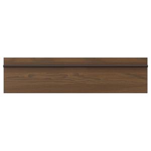 Передняя часть ящика IKEA, 80x20 см, цвет dark brown ash veneer