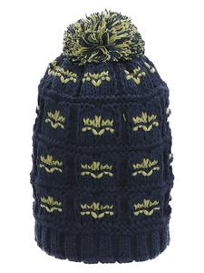 Sterntaler Шапка с помпоном темно-синего цвета