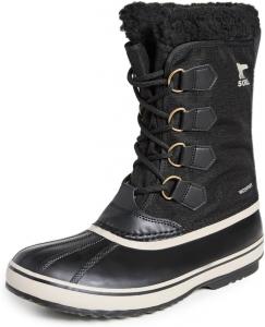 SOREL Мужские зимние ботинки 1964 Pac Nylon, Black Ancient Fossil Collection 2023 2024