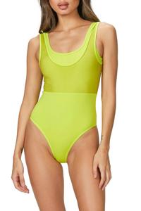 Capri One Piece в кислотном цвете BETH RICHARDS, Acid
