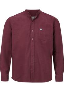 Рубашка с воротником стойкой KALLU JAN VANDERSTORM, цвет Dunkelrot