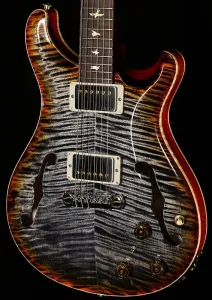 PRS Wood Library Hollowbody II Piezo Burnt Maple Leaf 10 Top (609)