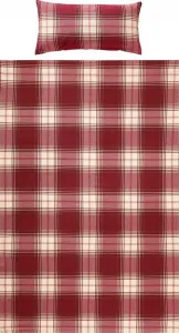 Постельное белье красное 1x 155x220 см + 1x 40x80 см REDBEST