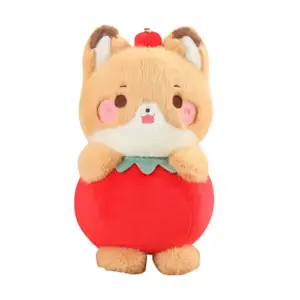 Очаровательные фрукты и маленькие животные плюшевые куклы высота 30см 77 SEVEN DREAM