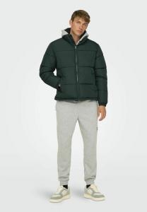Зимняя куртка Only & Sons, темно-зеленый