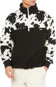 Мужская двухцветная толстовка Lee с застежкой-молнией до середины груди