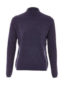 Женский свитер темно-синего цвета faina